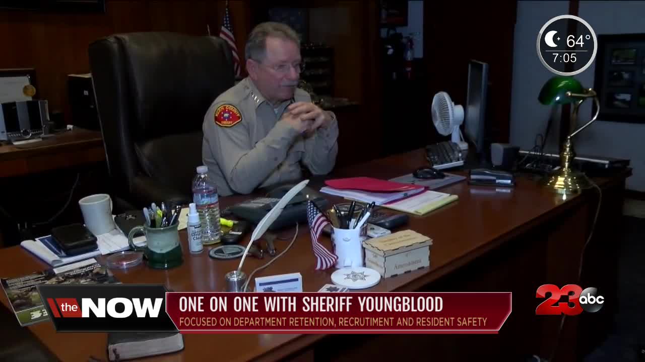 Donny Youngblood begins his 4th term as Kern County Sheriff