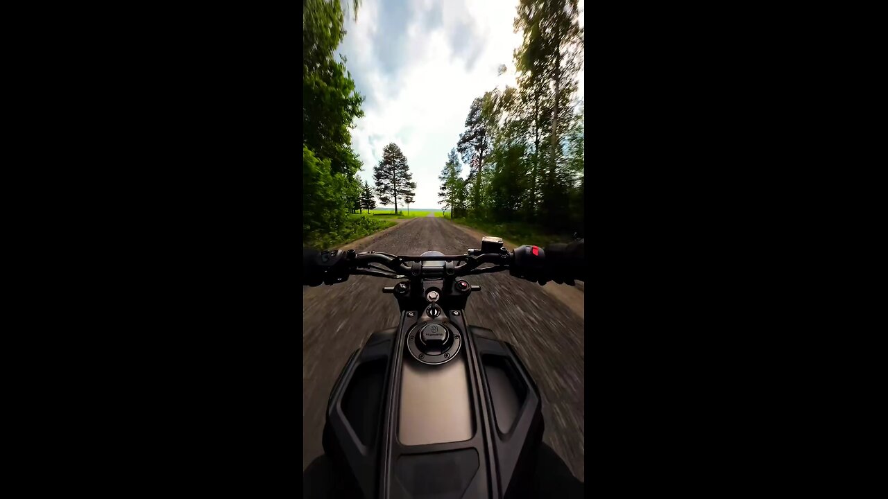 What could be better than the feeling of freedom on a motorcycle in nature