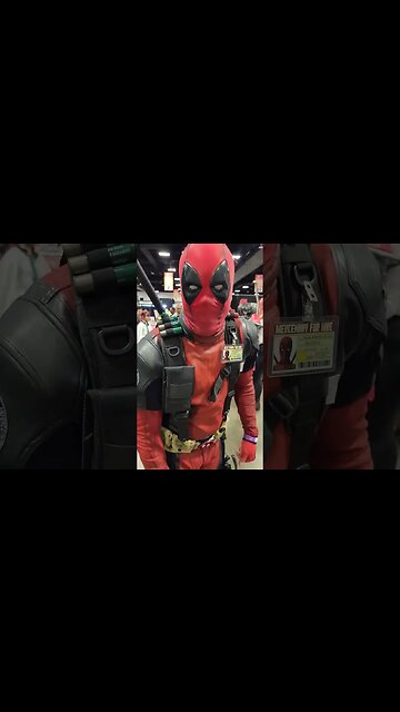 Deadpool has a message | Tampa Comic Con