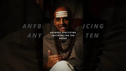 "We Become Good at Whatever We Practice, Good or Bad" - Spiritual Leader Dandapani #shorts