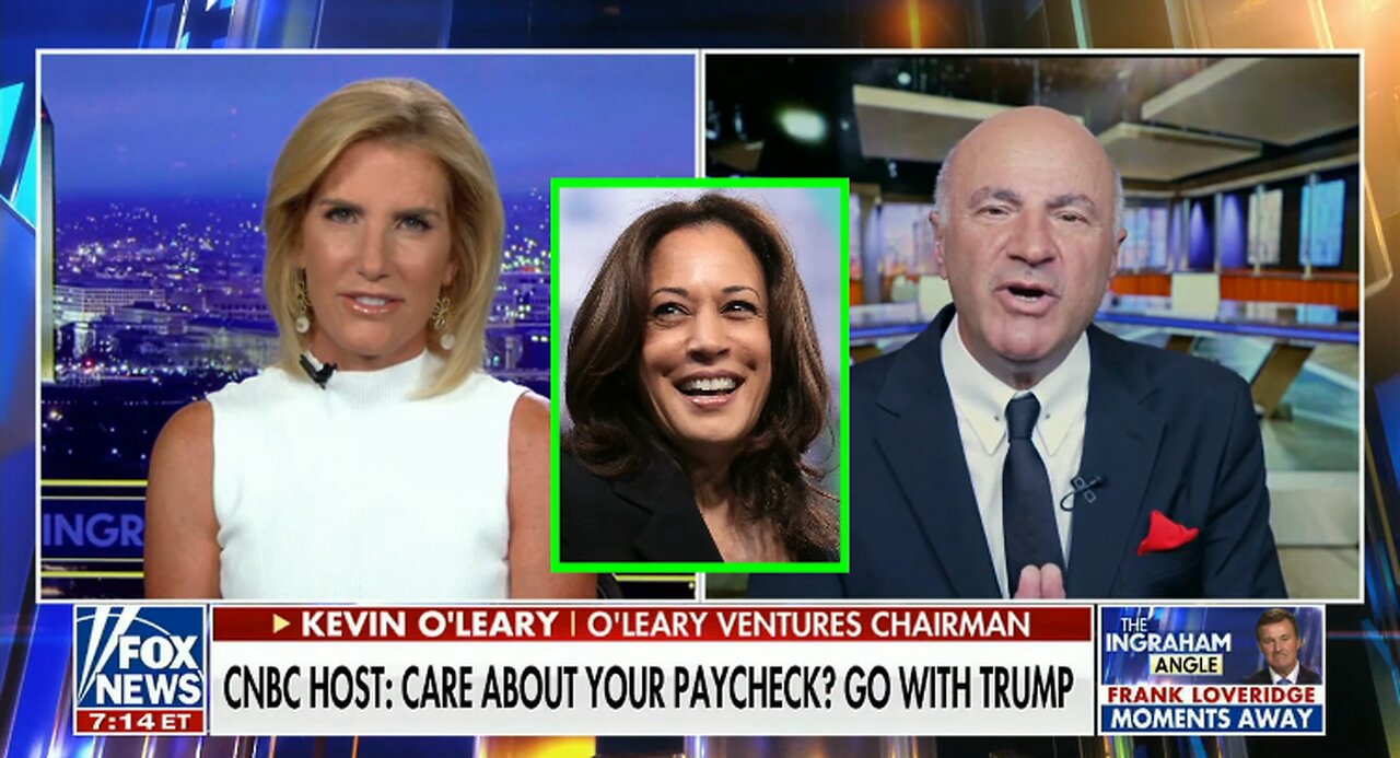 Kevin O’Leary Warns of Kamala Harris’ Imminent Rebranding Towards the Middle