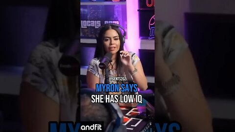 💥Myron Says She Has LOW IQ 🤣*OF Single Mom* @FreshFitMiami #shorts