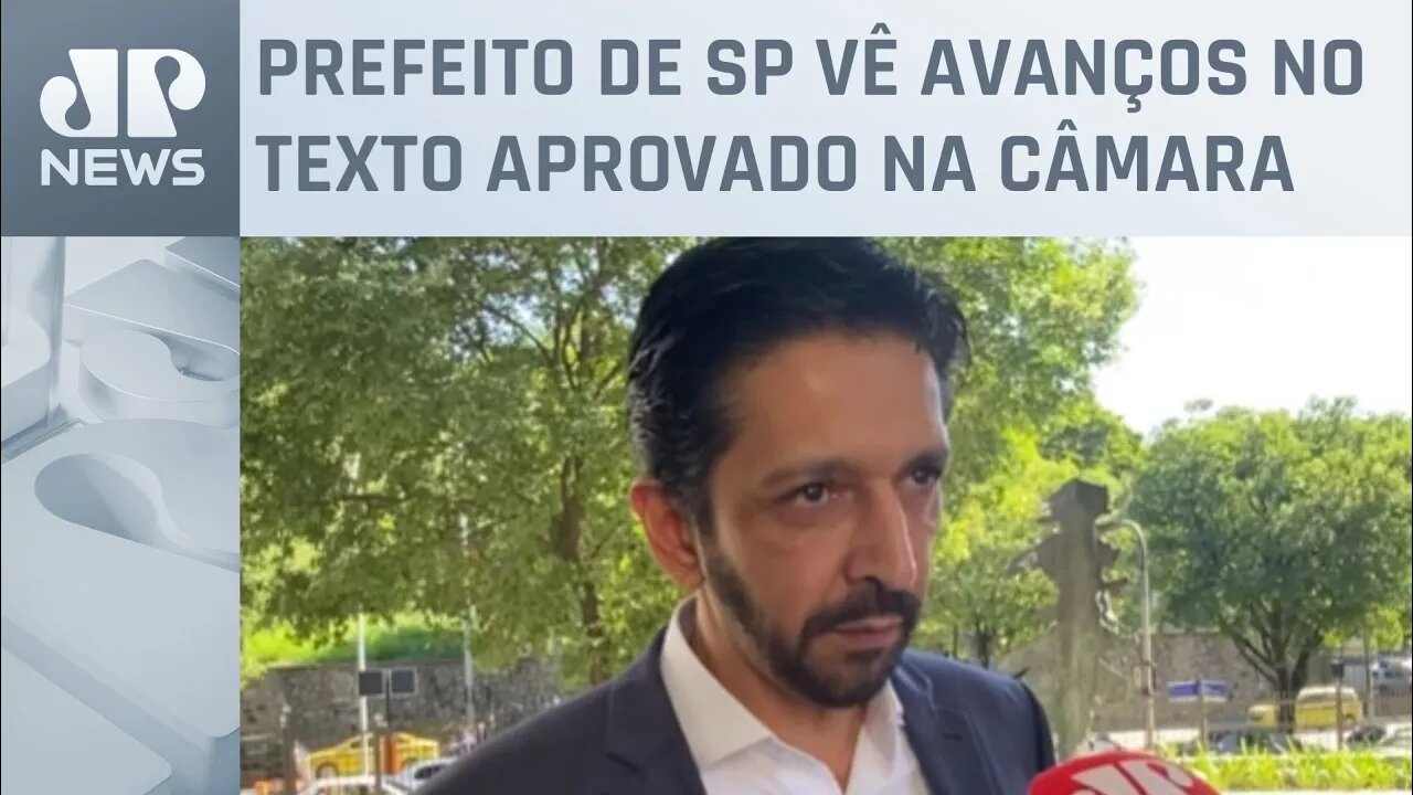 Ricardo Nunes diz que Senado deve melhorar proposta da reforma tributária