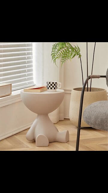 ANNUAL SALE! Cream Style Small Flat Tea Table Small Household Sofa Side Table