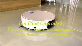 Imi ES08 Upgraded Version 3 in 1 Robot Vacuum Cleaner UV sterilization, air purification