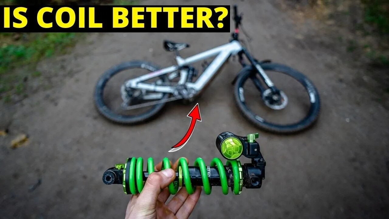 AIR OR COIL SHOCK ON AN E-BIKE? I TESTED BOTH & I'M SURPRISED!