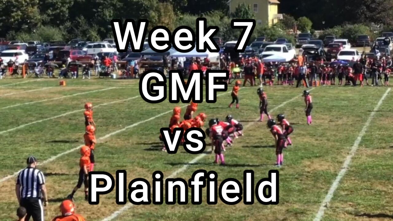 Week 7 Groton Mystic Falcons vs Plainfield Panthers