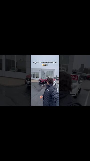 Another successful car sale, another successful catch!