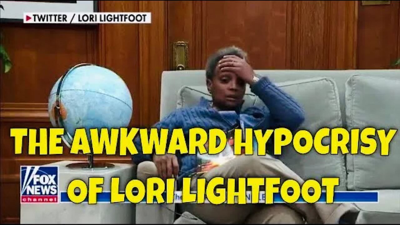 Lori Lightfoot COVID HYPOCRISY Featured in CRINGEY Video