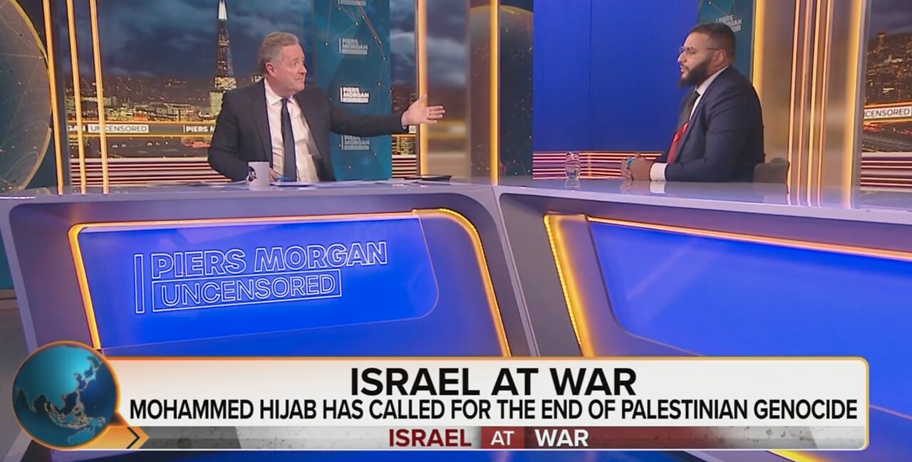 "Piers Morgan vs Mohammed Hijab on Palestine and Israel-Palestine War | The Full Debate 🇮🇱🇵🇸