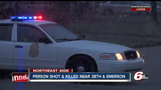 One dead in shooting on Indianapolis' northeast side