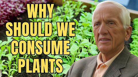 Why should we consume plants—based on a fundamental science perspective?