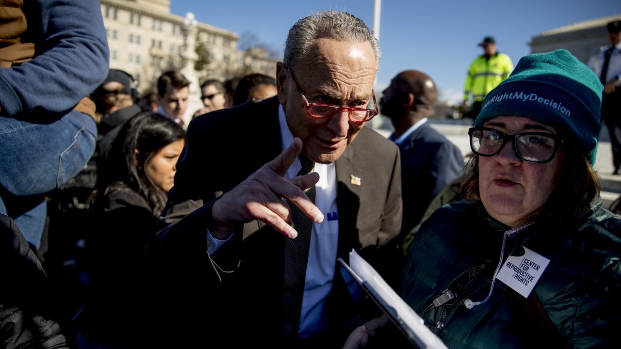 Chief Justice Roberts Rebukes Sen. Schumer Over Abortion Case Remarks