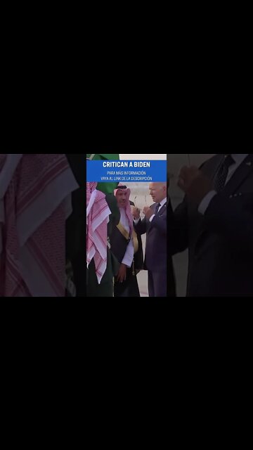 Critican a Biden por viajar a Arabia Saudí; Indiana: 4 muertos en centro comercial