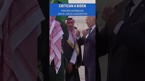 Critican a Biden por viajar a Arabia Saudí; Indiana: 4 muertos en centro comercial