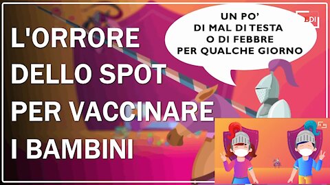 Vergogna di Regime: Il Cartone di Repubblica per Vaccinare i Bambini