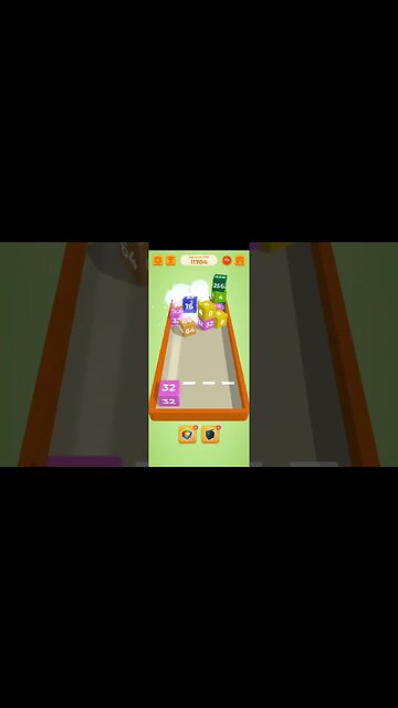 2048 chain cube gameplay 4