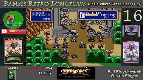 Shining Force | 1993 | GEN | Episode 16 | Full Playthrough and Let's Play | Chapter 4 | #16