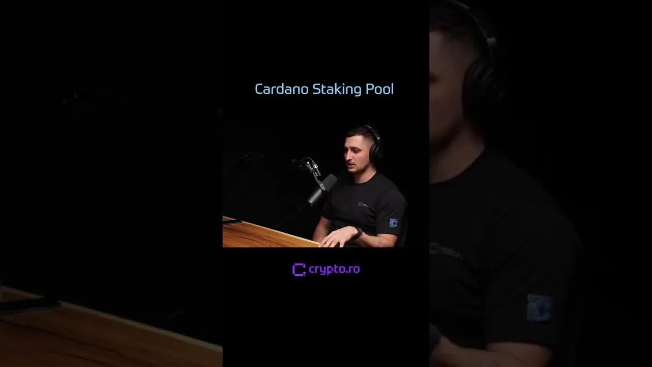 Cardano Staking Pool x crypto.ro