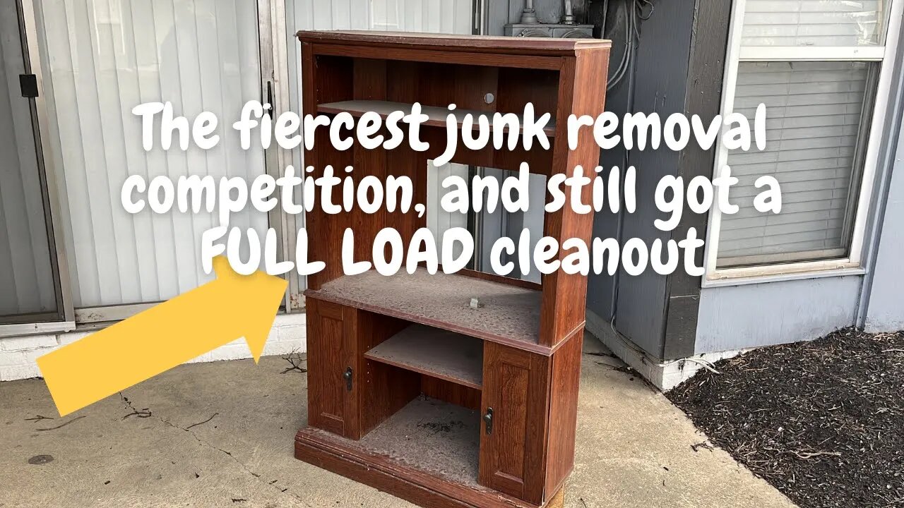 The fiercest competition in junk removal and still got a full load today