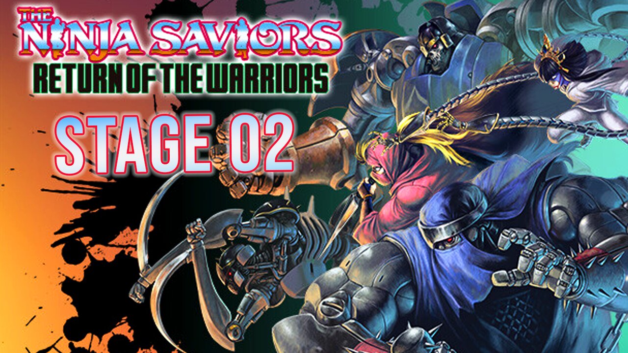 The Ninja Saviors: Return of The Warriors - PC - Walkthrough - Giant Ninja - Stage 02