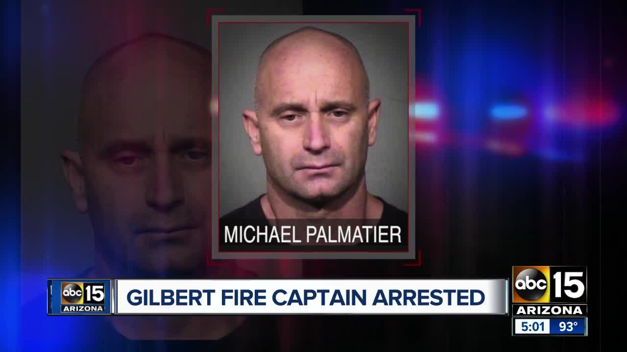 Former Gilbert fire chief arrested