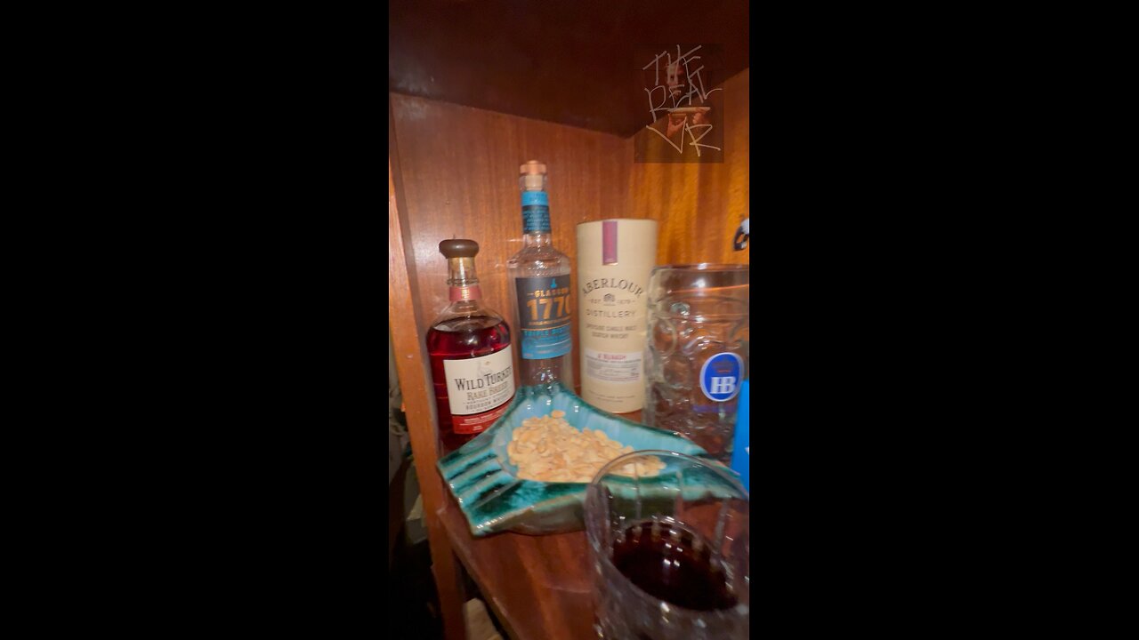 Mini bar and weed shelf