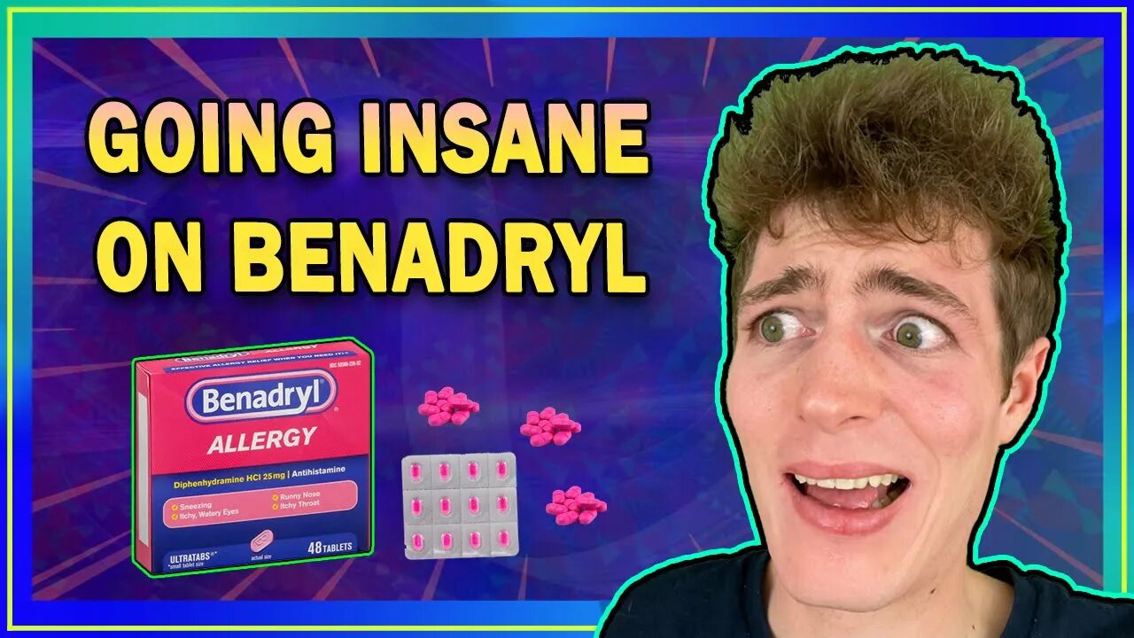 TRIPPING ON 𝗕𝗘𝗡𝗔𝗗𝗥𝗬𝗟!? // Dangers of Diphenhydramine (𝐃𝐏𝐇)