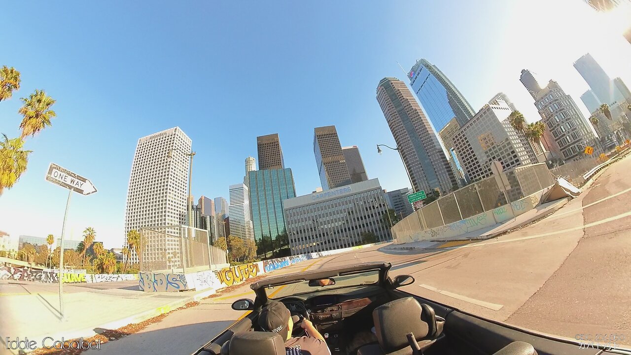 Let's Cruise Downtown Los Angeles California...Opening Day of 2024 Driving Tour...Part 1