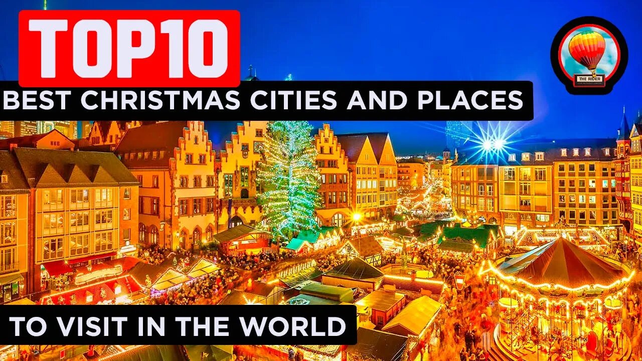 Top 10 best christmas cities and places to travel in the world ! Discover the World