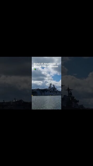 Brutal US Amphibiojs Assault Ship in Sweden 🇸🇪