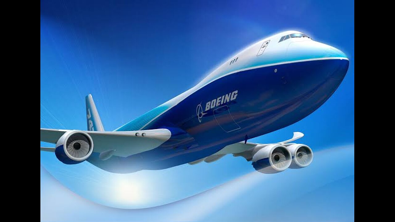 Boeing 747 landing at Mumbai airport