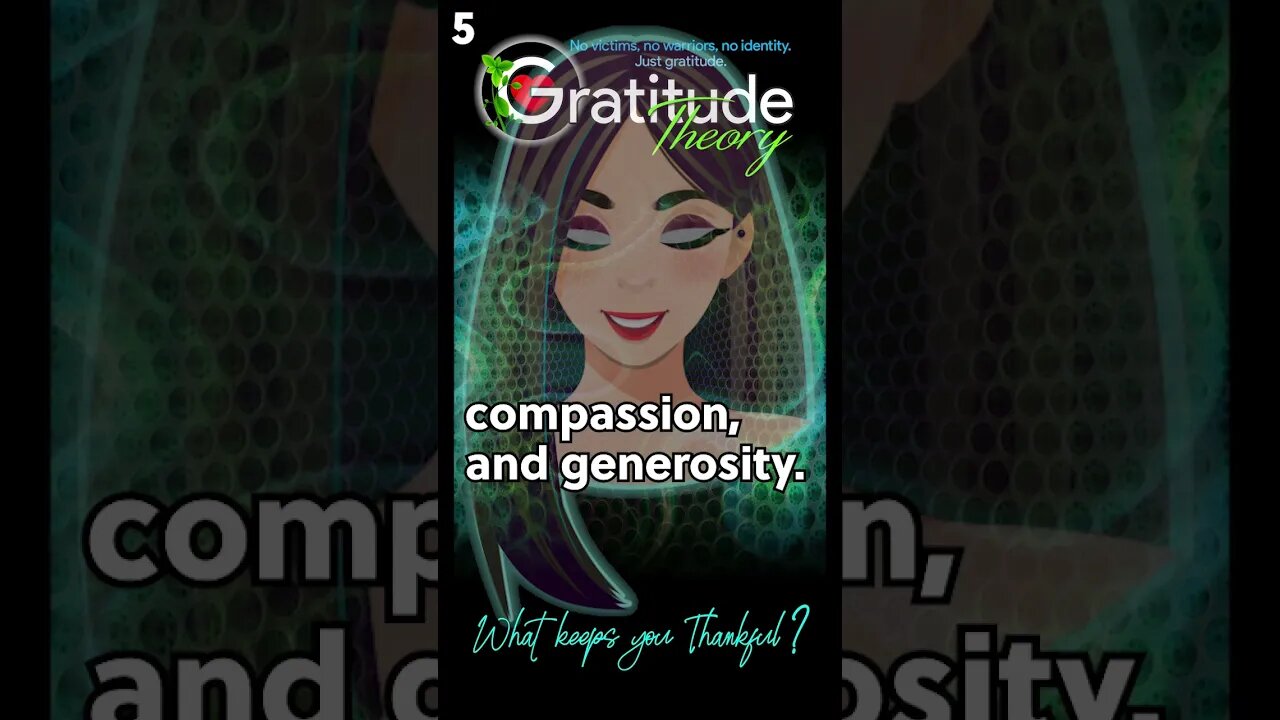 5. A HAPPY LIFE. What keeps you thankful? #gratitudetheory