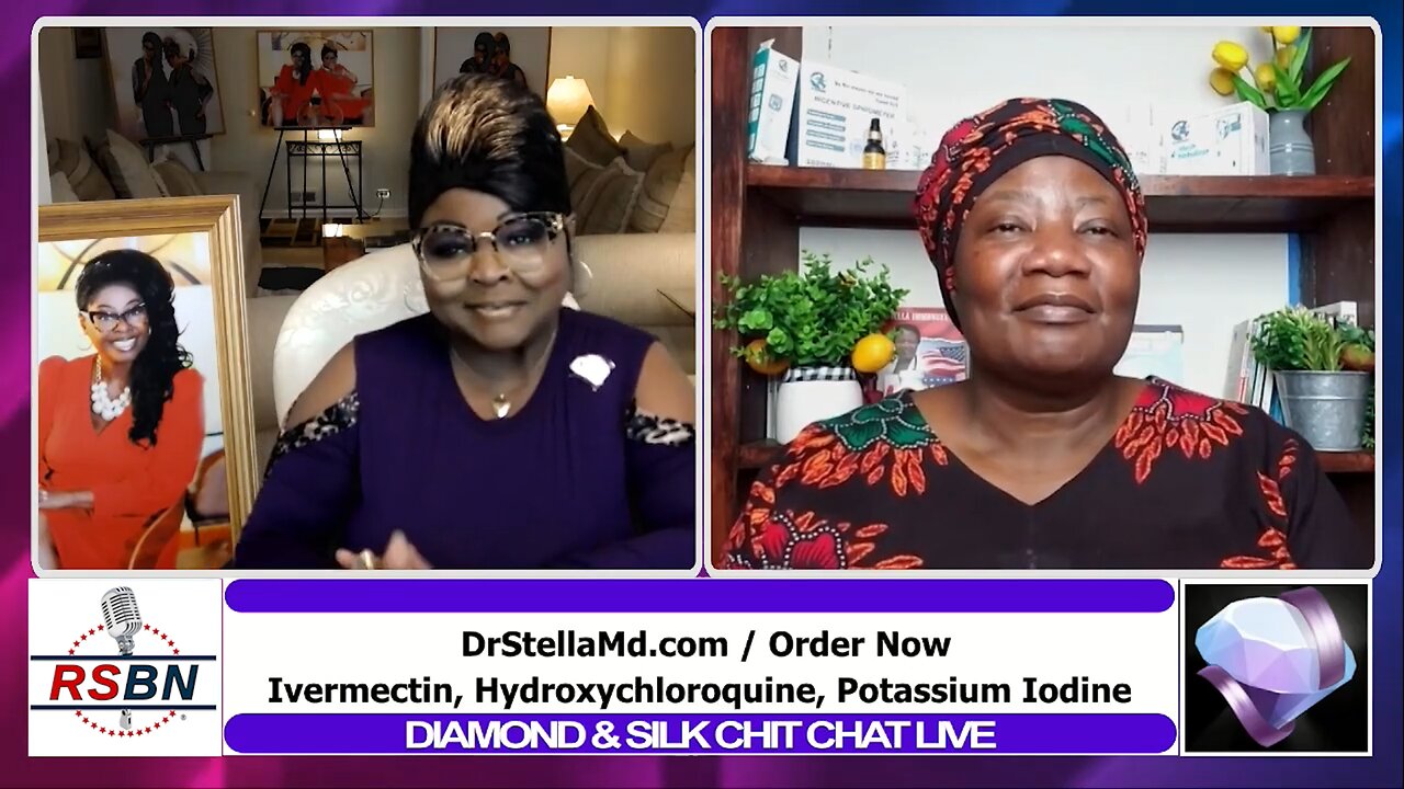 Diamond and Silk Chit Chat Live | Dr. Stella is Back to Talk About IVERMECTIN 8/15/23