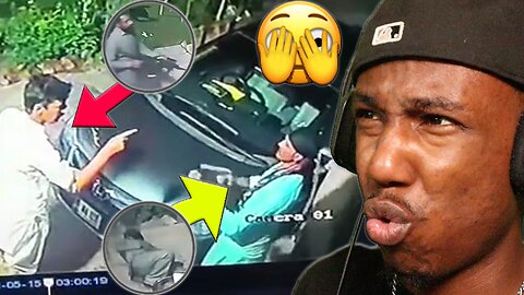 HE TRIED TO ROB THE PLUG FOR 10 POUNDS BUT GOT POPPED AND HIS STRAP TOOK INSTEAD!(REACTION)