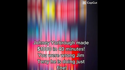 Jim Terry you were wrong about @johneyyarborough