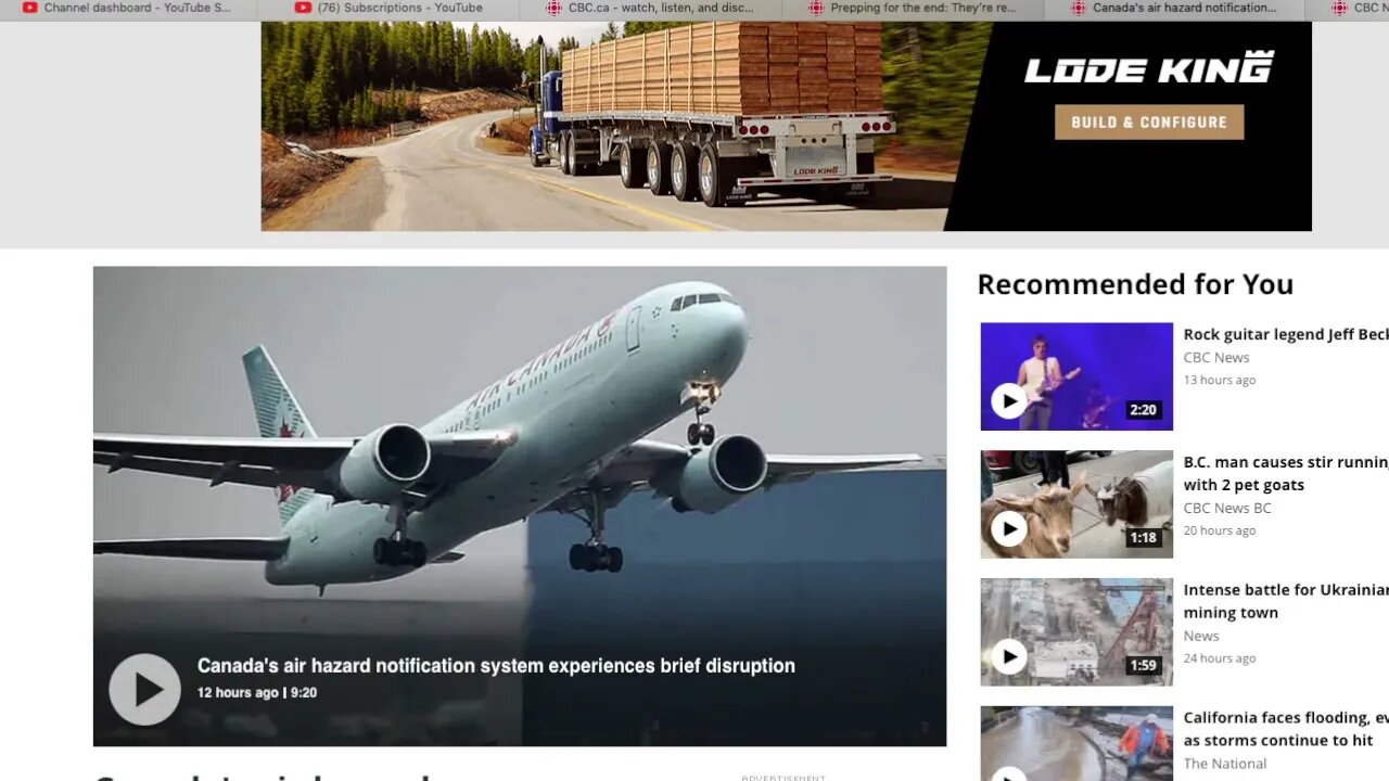 Canadas NOTAM System down SAME DAY as US. No Connection ;)