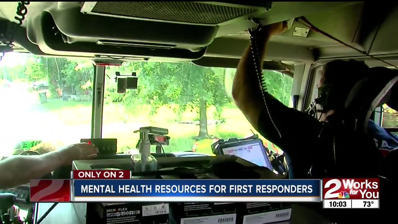 Mental health resources for OK first responders