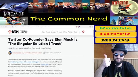 Twitter Founder Jack Dorsey Responds to Elon Musk "Singular Solution"