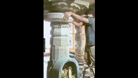 India rotating stone pillars electro magnetic power plants