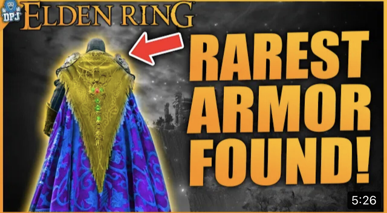 99% PEOPLE DONT KNOW ABOUT THIS RARE ARMOR in Elden Ring - How To Get New RARE ARMOR Everyone Missed