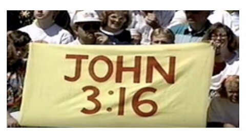 The Gospel from John 3:16
