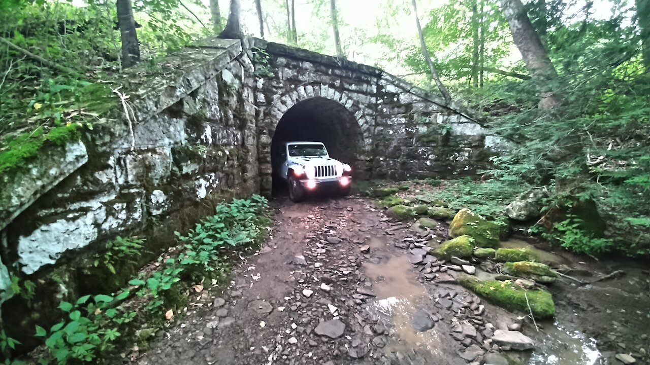 Gladiator thru Railroad Culvert Tunnel 8_2020