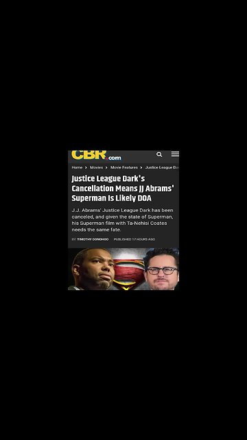 Black Superman is cancelled