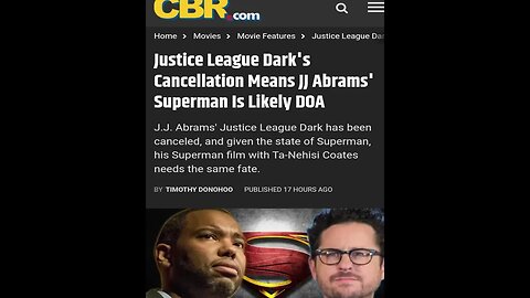 Black Superman is cancelled