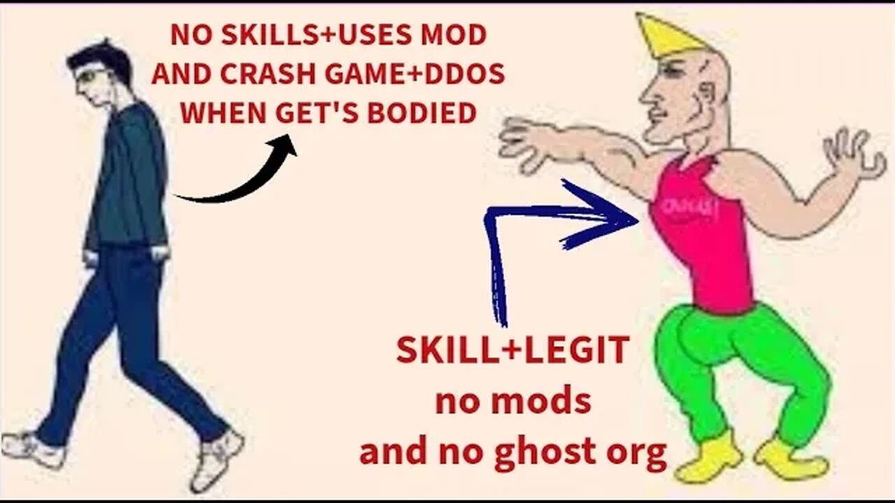 INCELS abusing mod menu in GTA ONLINE and crashing game