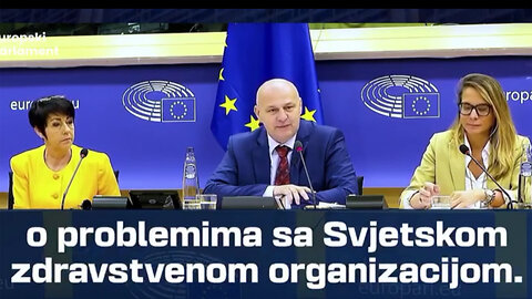 Mislav Kolakušić, član EU parlamenta, o SZO (WHO)