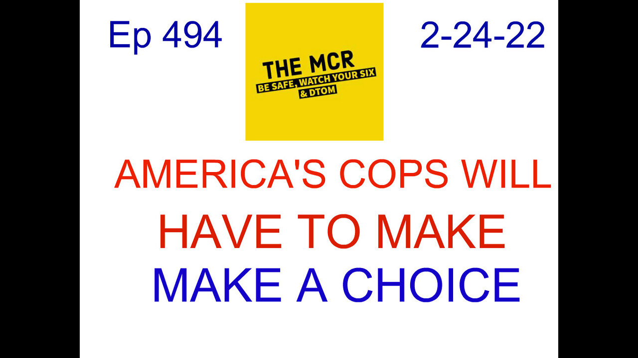 America's cops will have to make a choice
