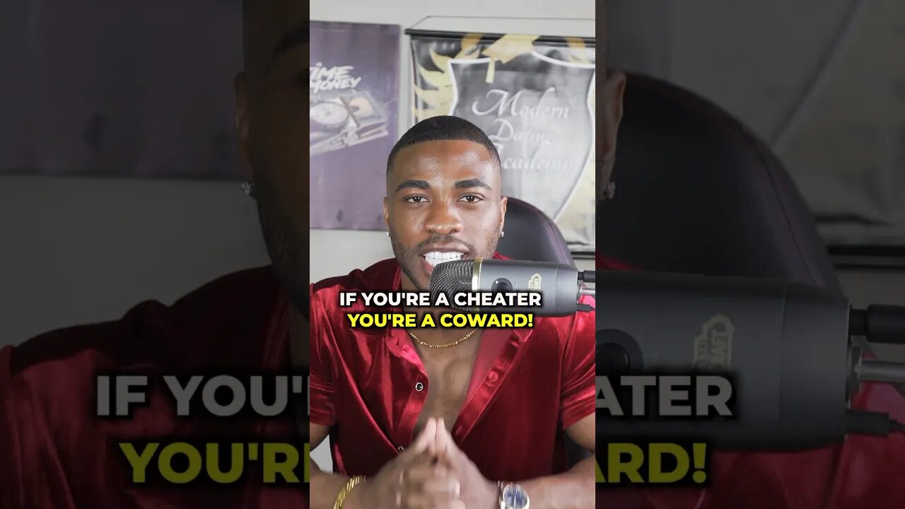 If you’re a cheater, you’re a coward