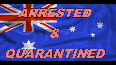 Australian aboriginals being scooped up and quarantined